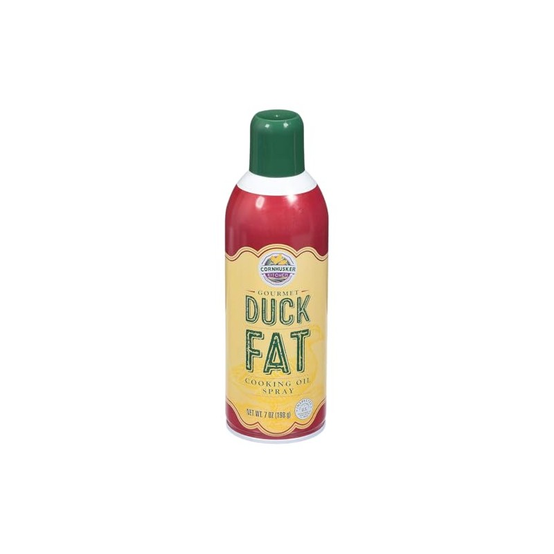 Cornhusker Kitchen Duck Fat Cooking Spray - All-Natural Gourmet Cooking