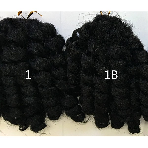 4 Packs Deal!!! JAMAICAN BOUNCE 26" (1 Jet Black) - Sensationnel African Collection Crochet Braid