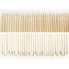 100 Pcs Multi-Functional Orange Wood Stick Nail Art Sticks Manicure