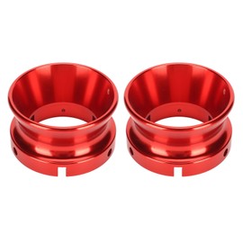 2Pcs NAB Hub Adapters for Studer ReVox Red Polished Aluminium Universal 10 Inch Opener for Akai for Teac