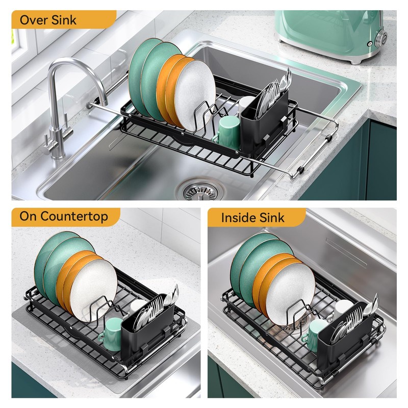 Over the Sink Dish Drying Rack,In Sink Dish Drying Racks,Expandable