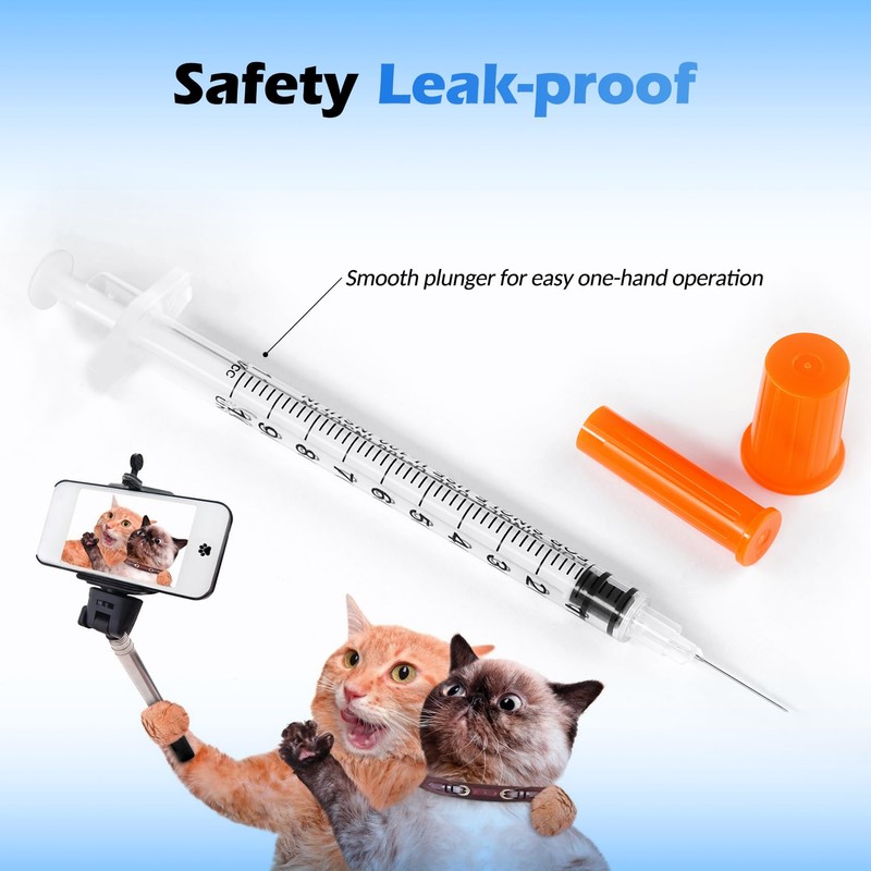 Syringes 1ml 31 Gauge 1/4 inch U-100 31G 1cc 6mm