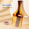 Brrnoo Set of 3 Professional Hairdressing Combs Afro Comb Straight