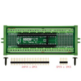 Terminal Block Breakout Board Module for Teensy 4.1, Screw Mount Version