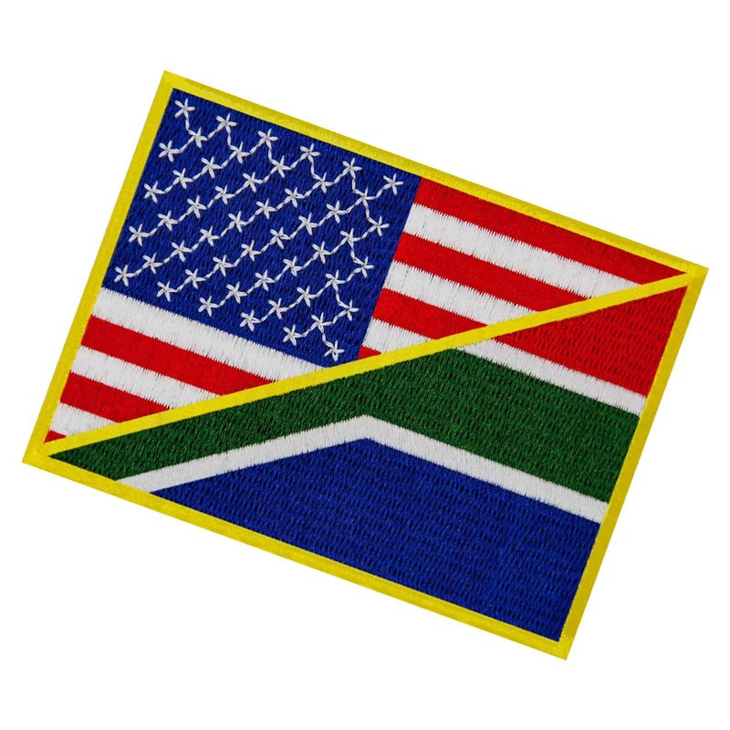 EmbTao USA American United States Flag and South Africa Flag