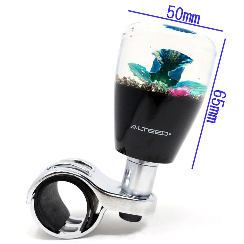 Underwater Flower Steering Wheel Spinner Car Steering Spinner Knob Real