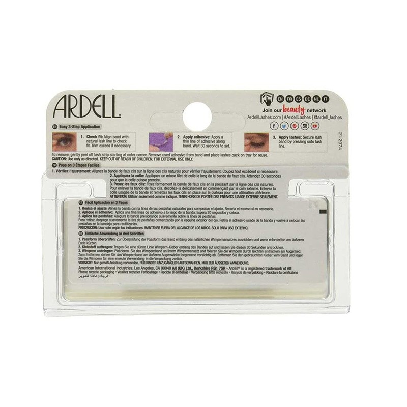 Ardell DOUBLE UP INDIVIDUALS SHORT/MEDIUM EYELASHES COMBO (BLACK)