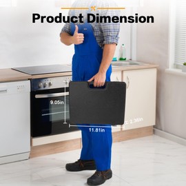 Gickbusus 17 PCS Rotary Hammer Drill Bits and Chisel Set, SDS Plus Bits with YG8C Carbide Tips, Heavy-Duty SDS Drill Bit Set for Concrete and Masonry in Sturdye Carrying Case