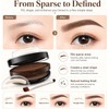 Kit Sello Cejas Doble Color Impermeable 3 Pares Plantillas 02