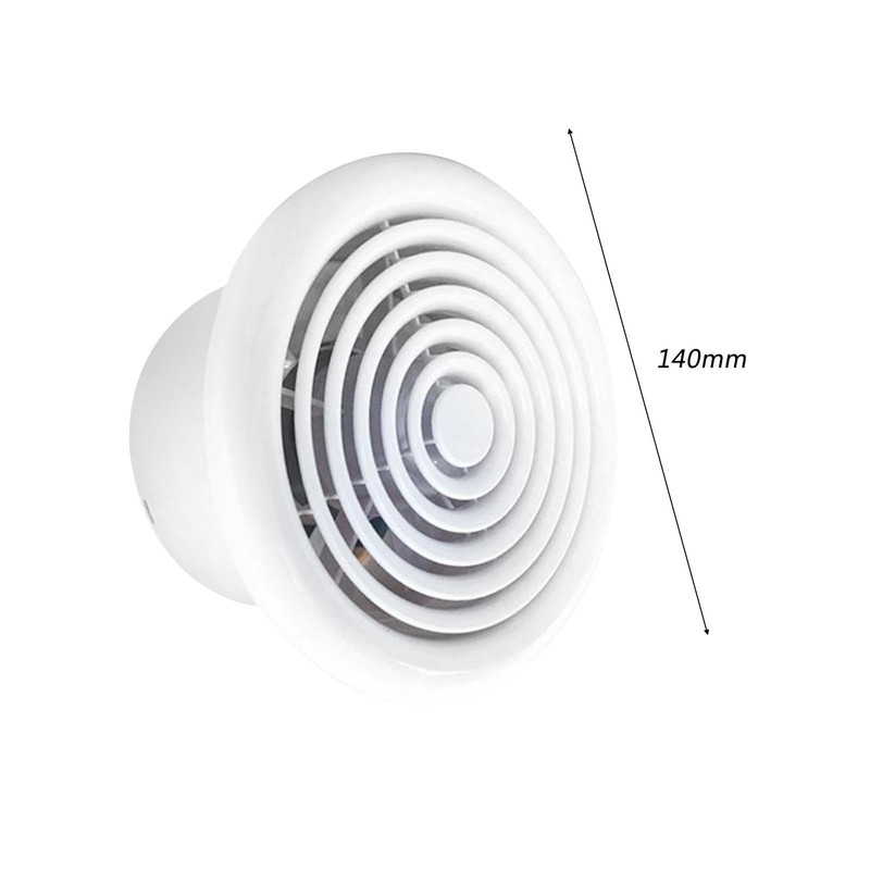 STARTIST Ventilation Fan Air Vent Round Silent Waterproof Durable Extractor