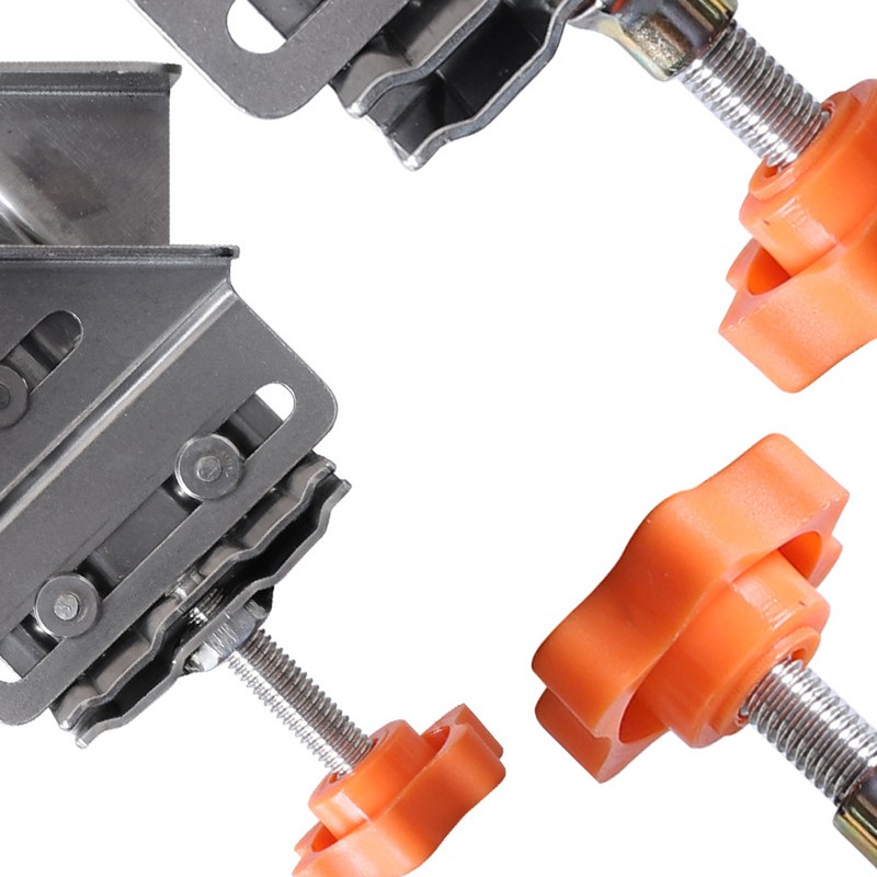 Woodworking Right Angle Clamp Carpenter Quick Positioning Clamp Stainless Steel