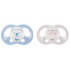 Tigex Tigex Soft Touch Soothers - Size 18+ Months - Pack of 2