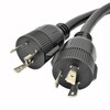 Parkworld 62732 Combiner Adapter Cord, Generator (2) L5-30 Plug Male