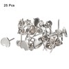 TA-VIGOR 25PCS Heart Push Pins, Cute Thumb Tacks for Cork