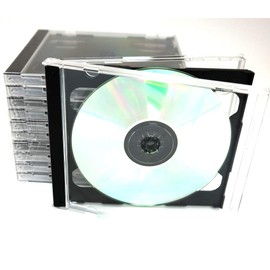 Sleeve City Slim Double Jewel Case with Black Tray Assembled (10 Pack)