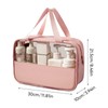 Cosmetic Bag,Makeup Bags for Women - Portable Organizer Toiletry Zipper
