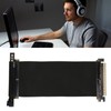 PCIE 3.0 X16 Extender 128Gbp/s Right Angle EMI Shielding GPU