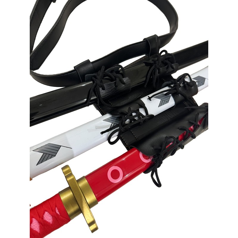 Kodeqian Sword Bag Adjustable Carry Case 3 Sword Holder Katana