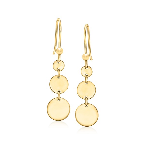 Pure Collection by Ross-Simons Italian 18kt Gold Vermeil Graduated Disc