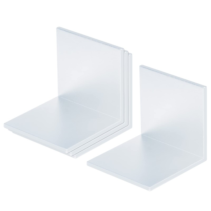 OTTFF 4 Pack Aluminum L Shape Angle Bracket, 3-1/2" x