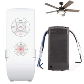 Ceiling Fan Remote Control Kit, Compatible with Hunter and Harbor Breeze 3 Gear Fan Speed Separate Control Button Converts Ordinary Ceiling Fan Into Remote Control