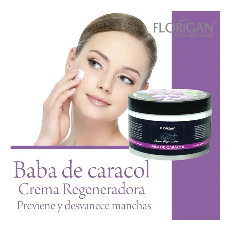 Crema Baba De Caracol 350grs. Florigan®