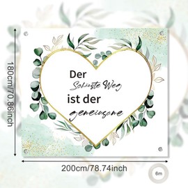 ChYoung Wedding Heart to Cut Out 200 x 180 cm High Quality Bed Sheet Wedding Game for the Bride and Groom Wedding Gifts, Wedding Sheet with 2 Scissors/6 m Rope, Wedding Games