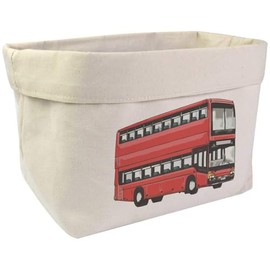Large 'Double Decker Bus' Canvas Organiser/Storage Bag (OR00032850)