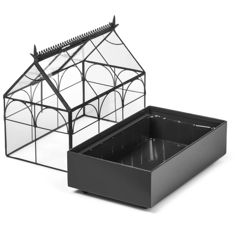 H Potter Glass Terrarium – Wardian Case Miniature Fairy Garden