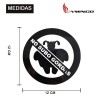 Calcomania No Subo Gords Sticker Universal Decoractivo Auto Broma Divertida