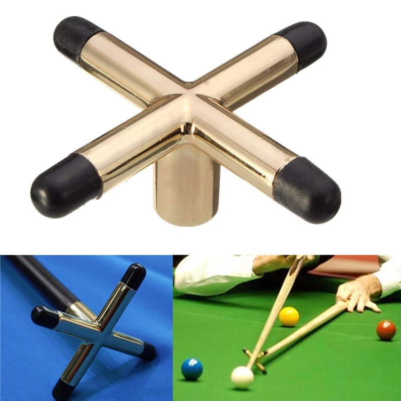 GOSONO New 2Pcs Brass Coated Metal Brass Bridge Head Pool