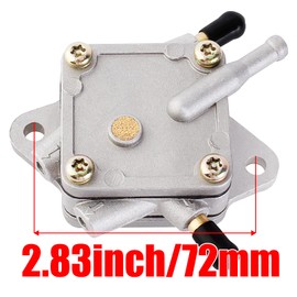 SOAJEE Fuel Pump Compatible with GX610 GX620 GXV610 GXV620 16700-ZJ1-003 EB11000 EB11000A HA4118 HA4120 HRC7018 HRC7020 Generator Lawn Tractor