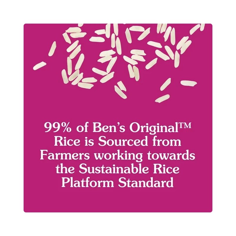 BEN'S ORIGINAL Enriched Long Grain White Rice, Parboiled Rice, 5