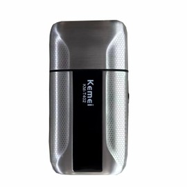 KEMEI T402 Professional Foil Shavers for Men, IPX7 Waterproof Electric Razor for Men with LED Display, Double Electric Shaver with 3 Adjustable Speeds