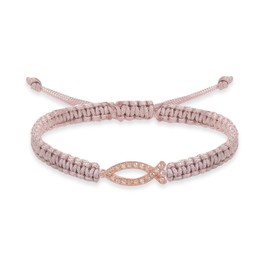 Guardian Angel Jewellery Bracelet Girls Women Adjustable Size Stud Earrings Children Girls, Sterling Silver, Cubic Zirconia