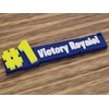 #1 Victory Royale Keychain - Battle Royale Collectible - 3D-Printed