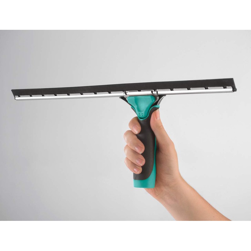 Leifheit Professional Fensterabzieher 45 cm mit Weichgummigriff, Abzieher mit hochflexibler