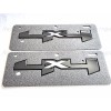 Sierra 6PCS Gloss black Elevation Bed 4x4 Sierra Emblem 2019+