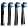 Electric Toothbrush Deep Clean Heads 4pc Brush Head Replacement with