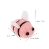 DOITOOL 10Pcs Adorable Felt Bees for Crafts DIY Birthday Party