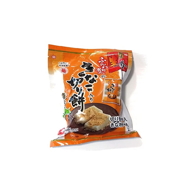 Echigo Seika Cut Mochi with Raw Ichiban Nako, 7.5 oz