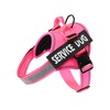 MUMUPET Service Dog Harness, No Pull Reflective Adjustable with Handle,