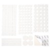 132 Pcs Non-Slip Self-Adhesive Silicone Furniture Pads