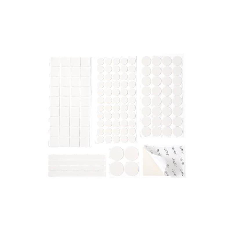132 Pcs Non-Slip Self-Adhesive Silicone Furniture Pads