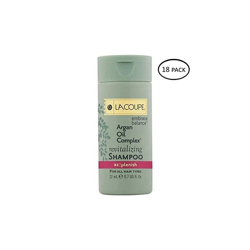 LA COUPE Champú revitalizante de aceite de argán, 400 mL