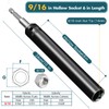 Blulu 9/16"(14mm) Power Nut Driver, Nut Runner Hollow Socket with
