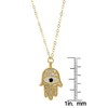American Coin Treasures Hamsa Charm Necklace