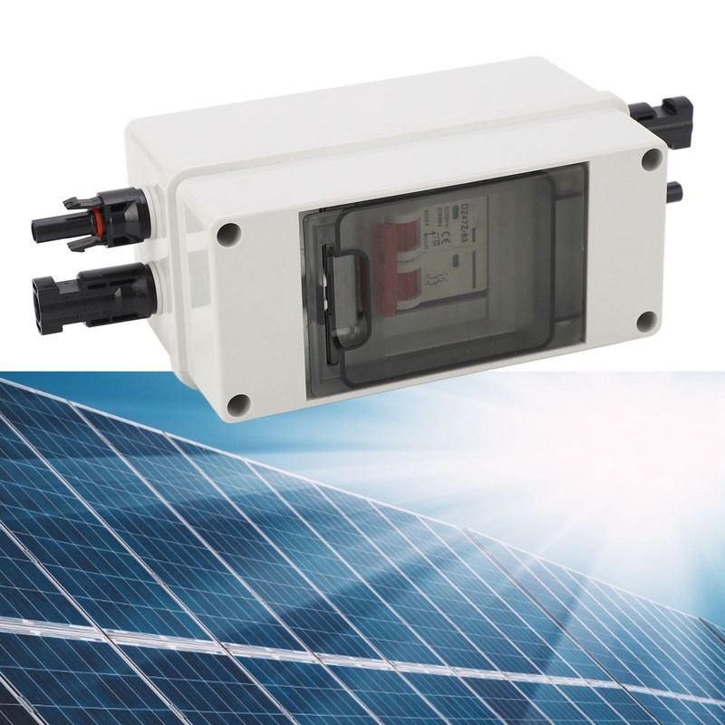 Solar Disconnect Switch Mini Circuit Breaker with IP65 Waterproof Distribution