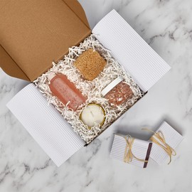 Paper Mart White Corrugated Paper Sheets, Pack of 10, 19 5/8 Inches by 27 ½ Inches White Craft Paper