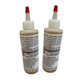 Wolf Premium Oil Cutter's Best Cutting Fluid 4 oz bottle Pack of 2, for Drilling, Turning, Threading, Reaming, Tapping & Milling | Industrial Grade Profesional Fluid Oil - Machine Cutting Fluid, safe for metals, cast iron, plastics, composites, ceramics 